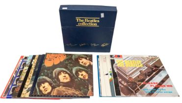 The Beatles Collection - 1978 Blue Box with gold text. Complete with 13 LP Records