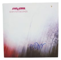 The Cure - Robert Smith Signed Vinyl LP Seventeen Seconds. Signed in blue sharpie. A small video