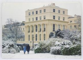 Prince Philip Signed Christmas Card - Regents Park, London The Crown Estate Card. Signed in