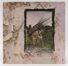 Led Zeppelin IV - Untitled Record lp Plum Atlantic with inner sleeve and gatefold sleeve - Version 7