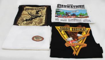 Country and Rock Vintage original t-shirts in very good condition - Including Doobie Brothers,