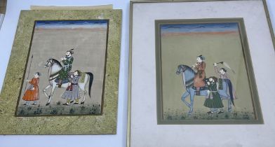 A collection of two Islamic interest Gouache studies