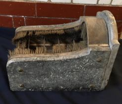 A Country House interest marble boots scraper