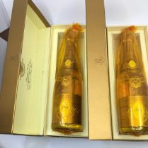 1996 Louis Roederer, Cristal, 2x 75cl bottles, boxed.