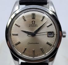 An Omega Seamaster Automatic gentleman's wrist watch, manual movement, c.1967, cal.569, having