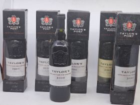 2000 Taylors late bottled vintage port. 6x bottles.