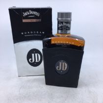 Jack Daniels Monogram whisky Bourbon, a rare bottle of Tennessee whiskey. Purchased by the vendor in