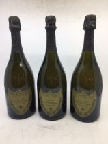 1995 Cuvee Dom Perignon, 3x bottles, good levels, foils intact.