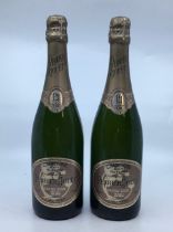 Perrier Jouet Millesime 1998 Grand Brut champagne , 2 bottles. Clean labels, foil intact. Rare.
