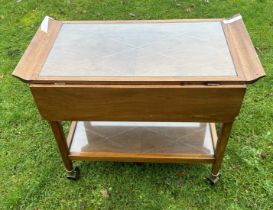 A mid century designer trolley