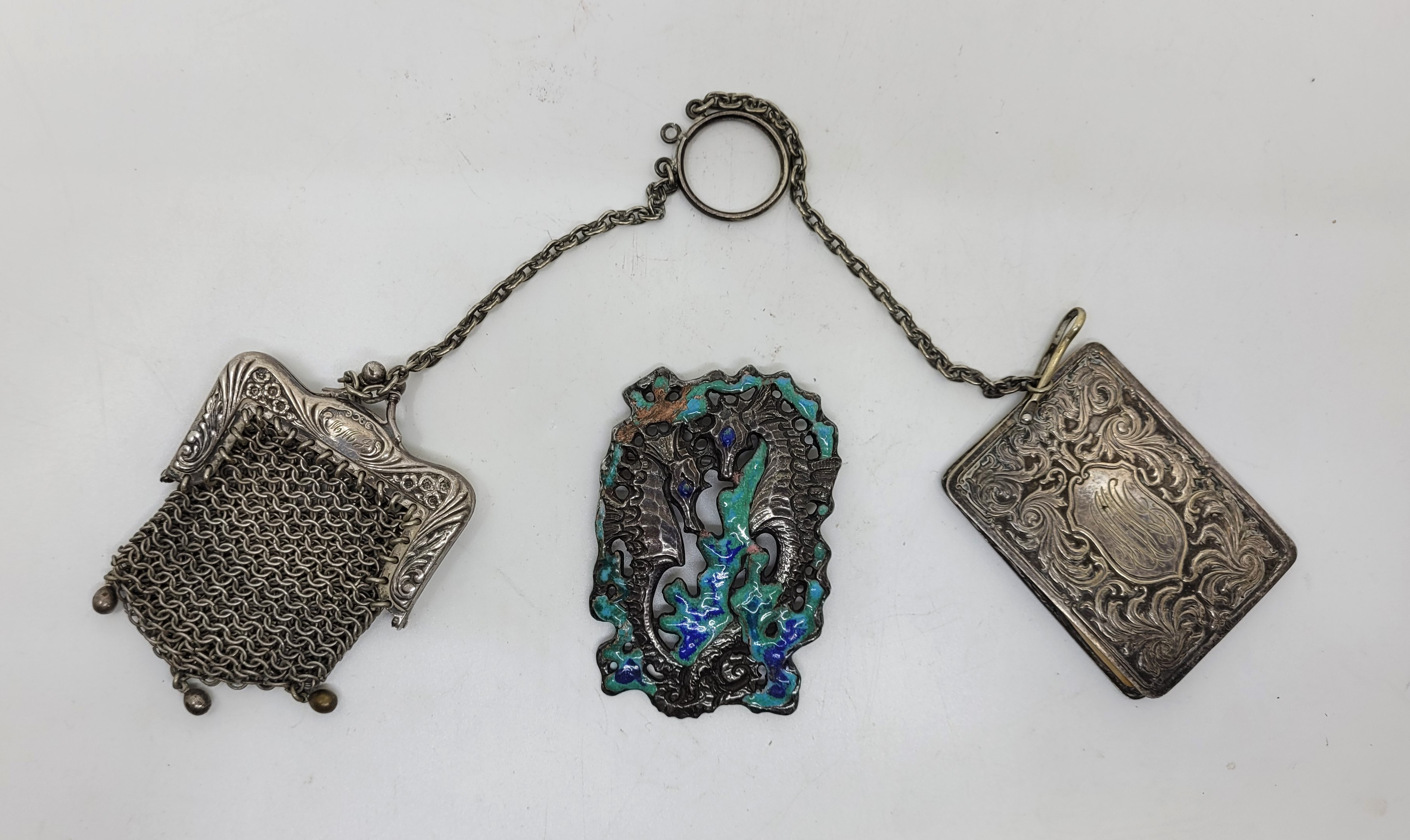 A pair of silver swing handled pierced bon bon baskets, by Joseph Hawkins (probably), Birmingham - Image 4 of 4