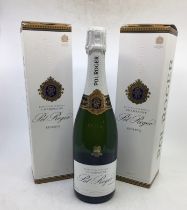 Pol Roger, extra cuvee de reserve, 2x 75cl bottles, boxed.