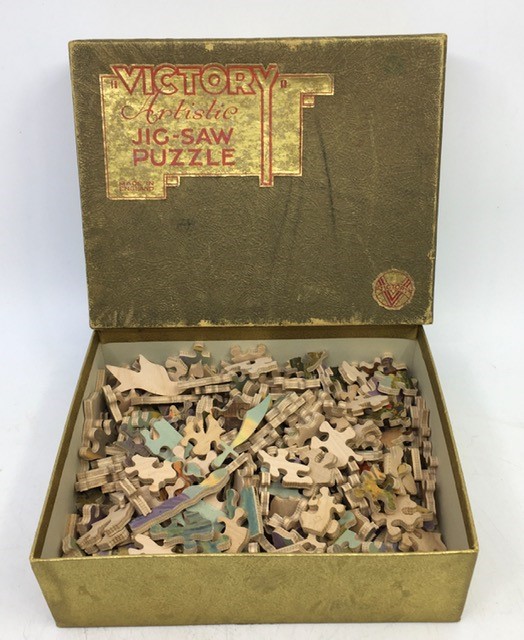 **WITHDRAWN**A ''Victory'' Artistic jig-saw puzzle of ''A Sunny Harbour''