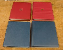 Stanley Gibbons Stamp Albums for Australia (1) New Zealand (1)  Collecta Eire (2). All Albums are