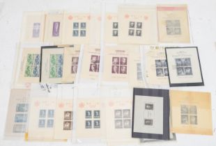 POLAND - Collection of Mini Sheets mainly of higher value status 1928 - Warszawa Philatelic