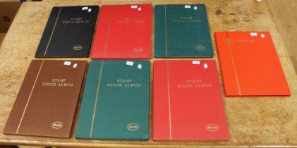 COLLECTIONS & MISCELLANEOUS - Stamp Stock Album’s (7) covering a general worldwide assortment from