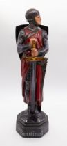 Royal Doulton: A rare advertising figurine titled 'The Sentinel', potted by Doulton and with factory