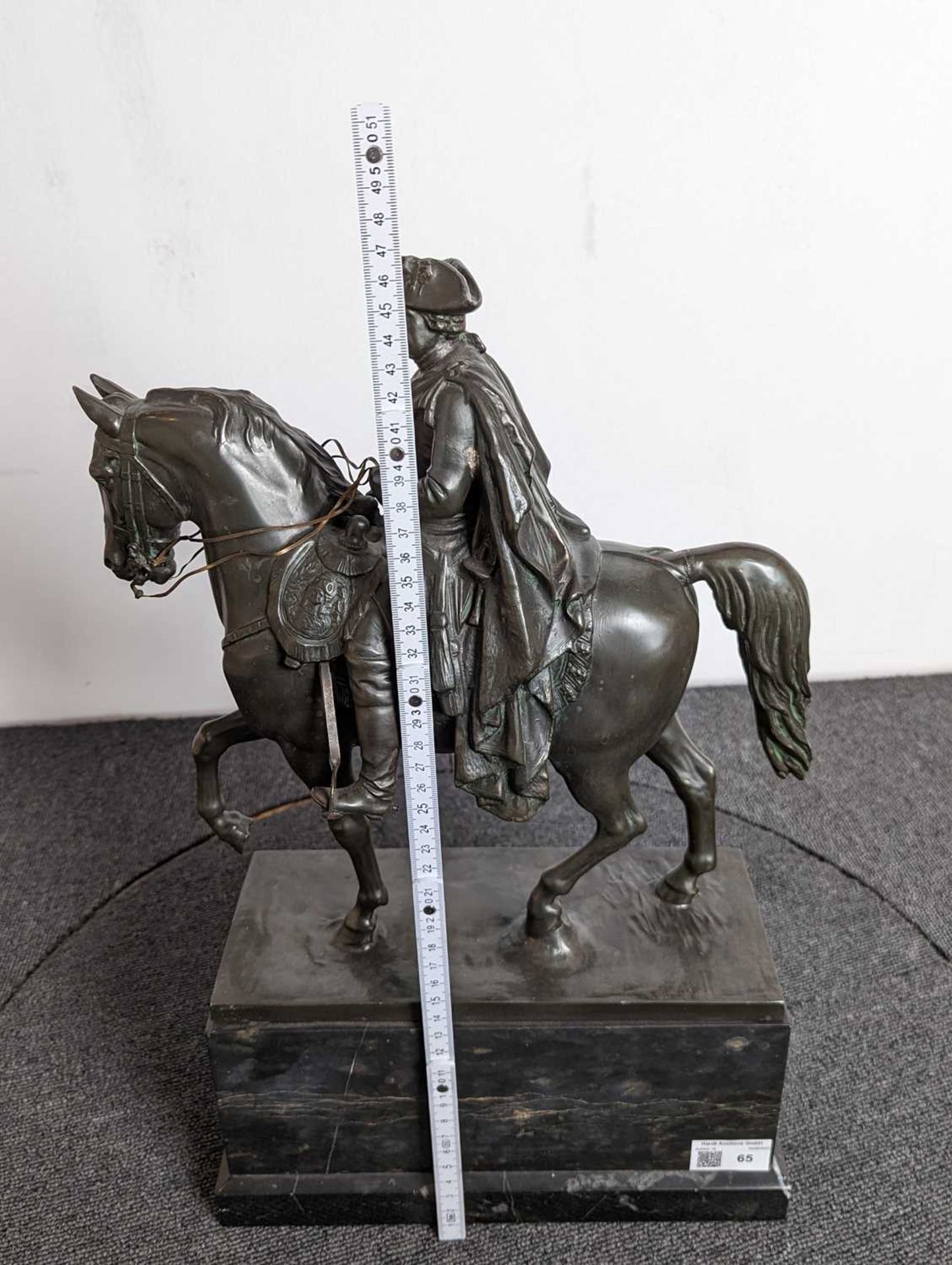 Skulptur von "Friedrich der Große" - Image 8 of 27