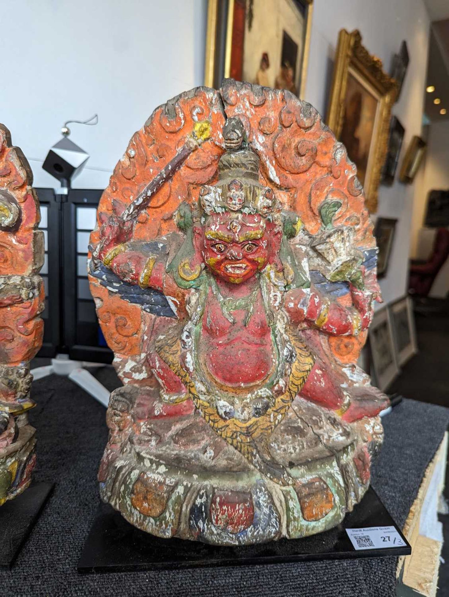 THREE TANTRIC GODDESSES , VAJRAPANI - KURUKULLA - HAYAGRIVA - Bild 13 aus 15