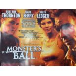 4 Movie Posters: Monsieur Lazhar Swan Lake The Straight Story Monster`s Ball 100x76 cm
