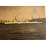Maritime photographs, selection of ships and locations. Approx 9x13cm