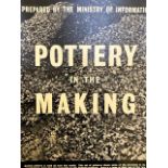 Pottery in the Making, photographs on card by the Ministry of Information.