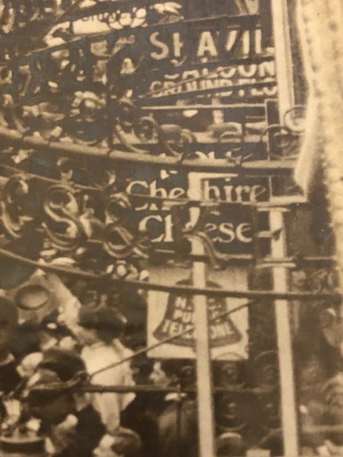 Photograph of Fleet St, King George v Coronation 1911. Mounted on board. Approx: 40x30cm F1 - Image 2 of 3