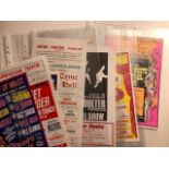 Theatrical flyers featuring comedians, 1970/80s. Plus others. (20) Approx 14x23cm