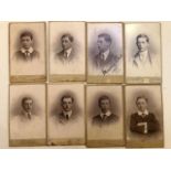 Cartes de visites of Eton schoolboys. 19thC. (10) (S22)