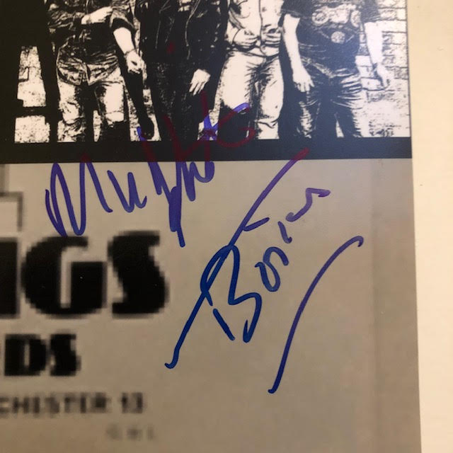 Nosebleeds promotional repro item signed. - Image 3 of 5
