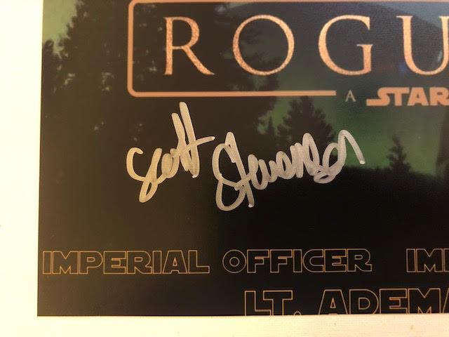 Star Wars signed photographs, (2) - Image 4 of 4