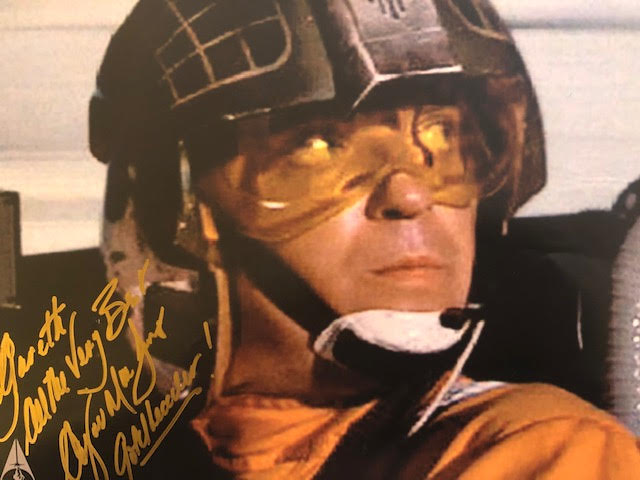 Star Wars signed promotional card, 2007.