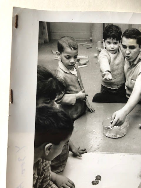 NYC Education with children and Turtles and Lizards. Press photograph 1960s. Plus corresponding - Image 2 of 4