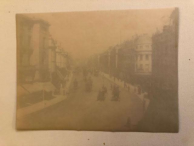 London photographs, Regent St and Trafalgar Square. Late 19thC. Approx 20x15cm. - Image 9 of 9