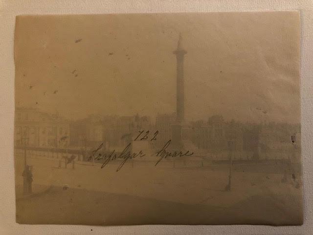 London photographs, Regent St and Trafalgar Square. Late 19thC. Approx 20x15cm. - Image 8 of 9