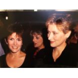 Carrie Fisher photographs, plus brochures featuring her and Debbie Reynolds. (S22)