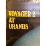 Space brochure and transparencies. voyager 2 at Uranus.