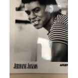 Jermaine Jackson photograph and other artists 20X25 CM