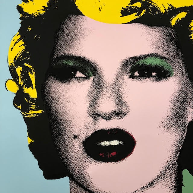 After Banksy, Kate Moss limited edition numbered print by West Country Prince. - Image 2 of 4
