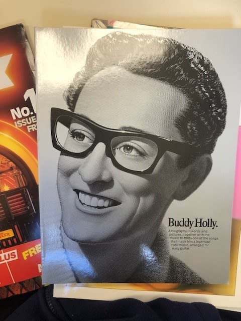 Buddy Holly song books and Rock items. The History of Rock includes the Buddy Holly single. Story of - Image 4 of 6