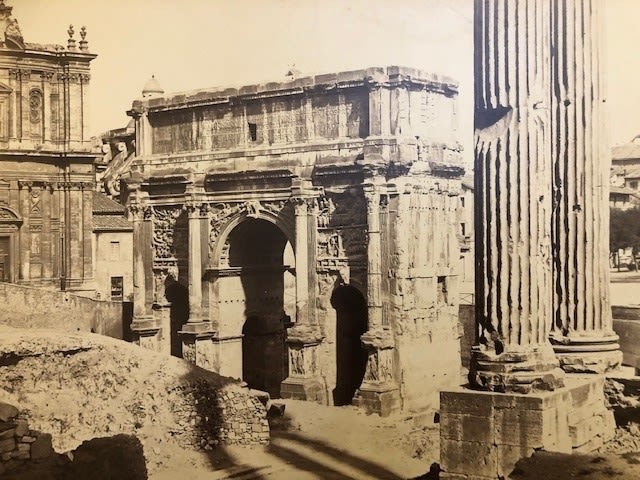 Large vintage photographs. 19thC of ancient buildings. (3) 44x30 cm - Image 2 of 6