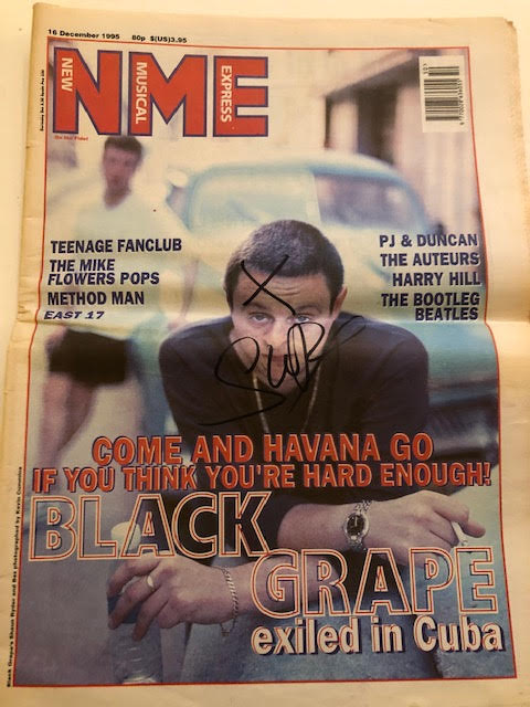 Shaun Ryder signed NME Front cover. 1995. - Image 2 of 5