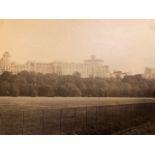 Various mounted 19thC photographs of mainly UK locations. Includes Hastings, Windsor, Chester,
