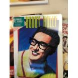 Buddy Holly song books and Rock items. The History of Rock includes the Buddy Holly single. Story of