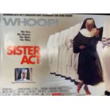 4 Film Posters: Sister Act Napoleon Dynamite Serial Mom Jack Goes Boating 100x76 cm