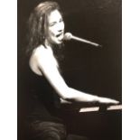 Tori Amos photograph, by Chuck Pulin. Press stamp on reverse, Star File Photo and Pictorial 25x20