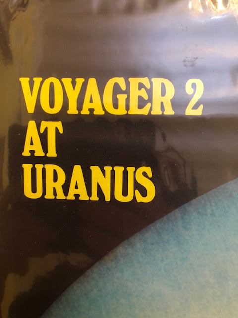 Space brochure and transparencies. voyager 2 at Uranus.