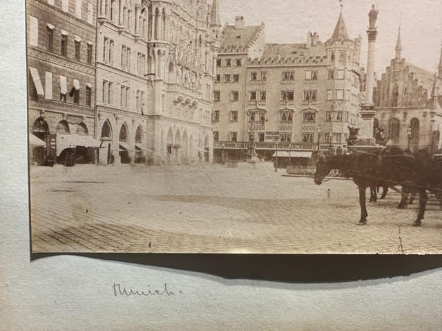 Photographs of Horses and carts, plus a City Cathedral image. - Image 3 of 12