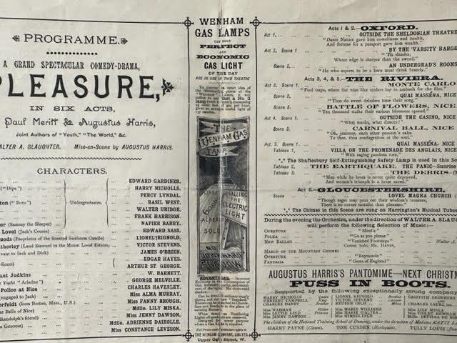 Theatre Royal and Loughborough School programmes, 19thC. - Image 2 of 4