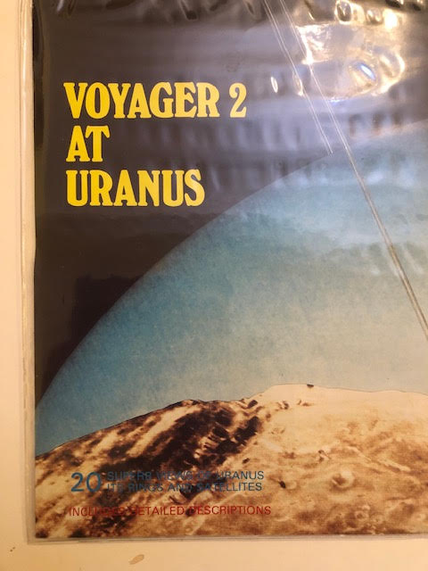 Space brochure and transparencies. voyager 2 at Uranus. - Image 2 of 6